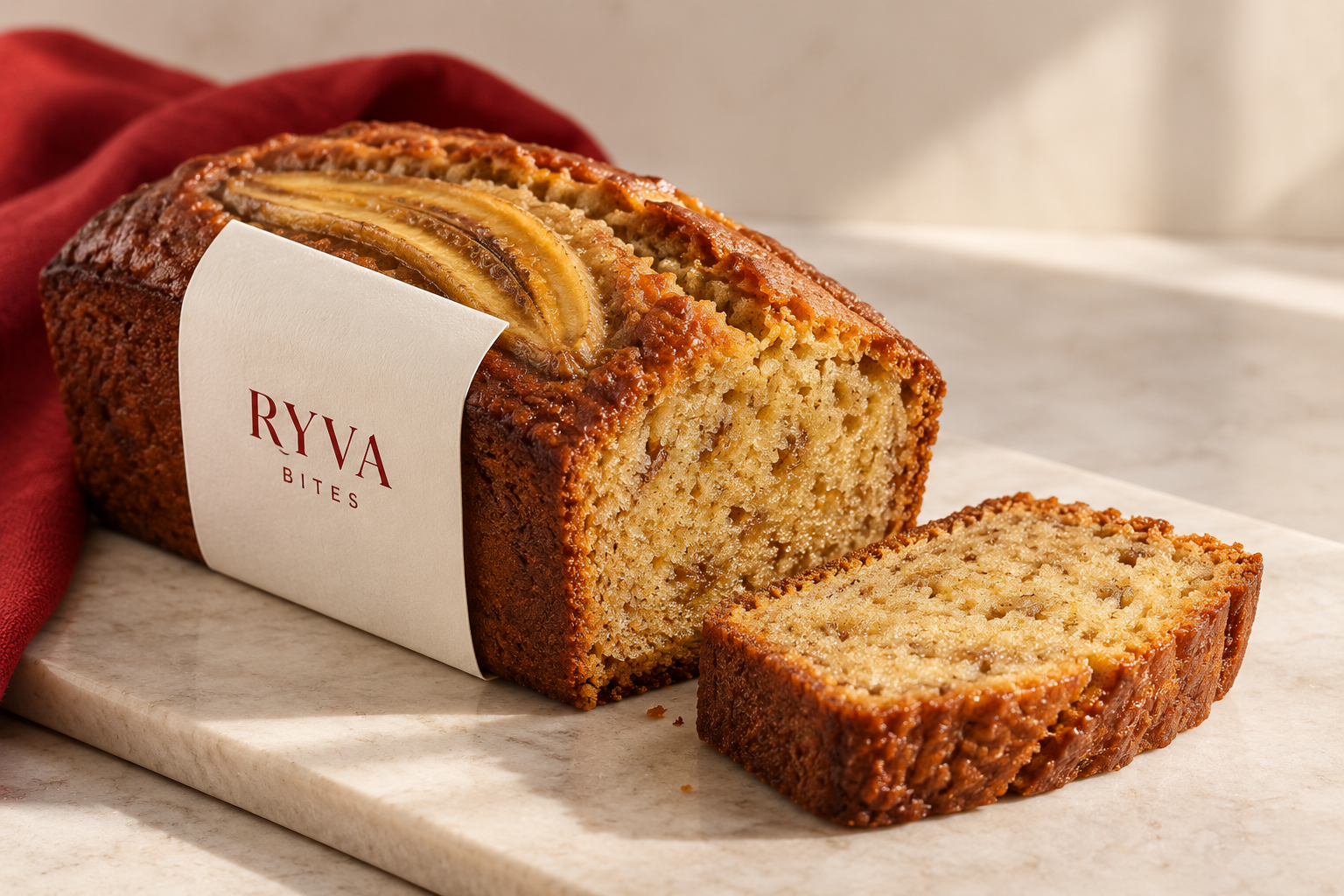 RYVA Bites premium banana loaf